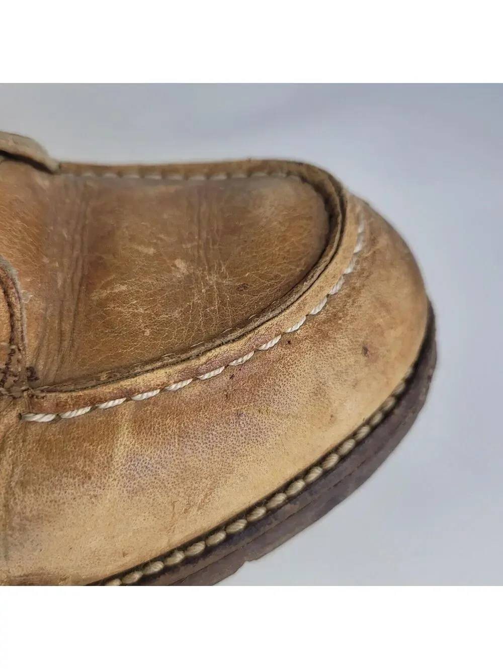 Chippewa Leather Work Boots Wisconsin Size 6 B Vtg 9
